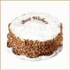 Butterscotch round - 1 kg Fresh Cream Cake - Click here to View more details about this Product